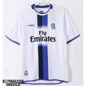 Chelsea 2003-2005 Retro Venkovní Dres Krátký Rukáv Chelsea 2003-2005 Retro Venkovní Dres Krátký Rukáv
